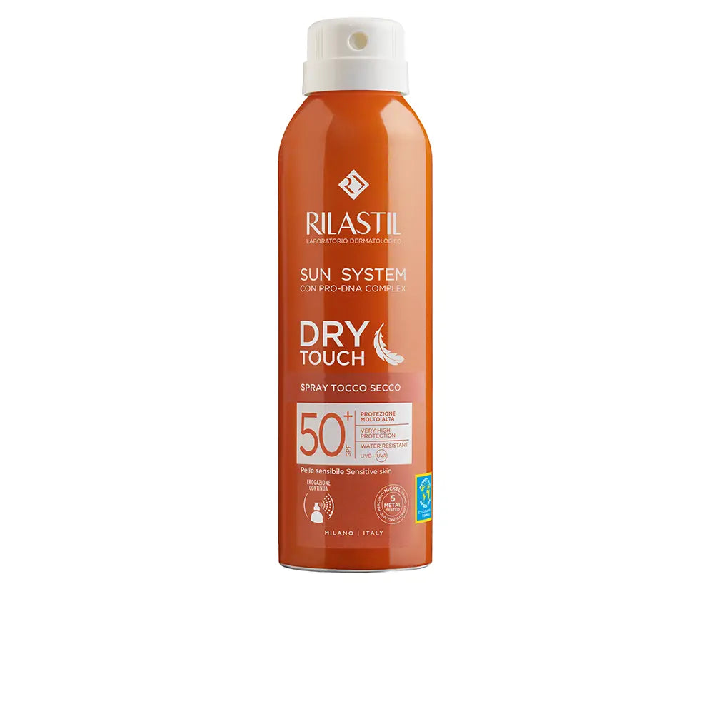 RILASTIL-SUN SYSTEM dry touch protector solar SPF50+ 200 ml-DrShampoo - Perfumaria e Cosmética