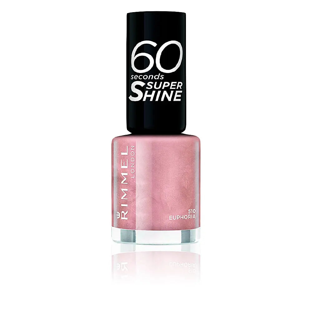 RIMMEL LONDON-Esmalte 60 SEGUNDOS SUPER SHINE #510-euforia 8 ml-DrShampoo - Perfumaria e Cosmética