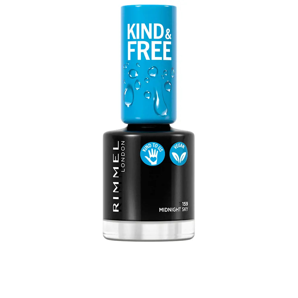 RIMMEL LONDON-Esmalte KIND FREE 159 Midnight Sky 8 ml-DrShampoo - Perfumaria e Cosmética