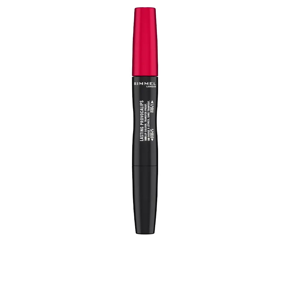 RIMMEL LONDON-LASTING PROVACALIPS lip color transfer proof 500 kiss the town red 23 ml-DrShampoo - Perfumaria e Cosmética