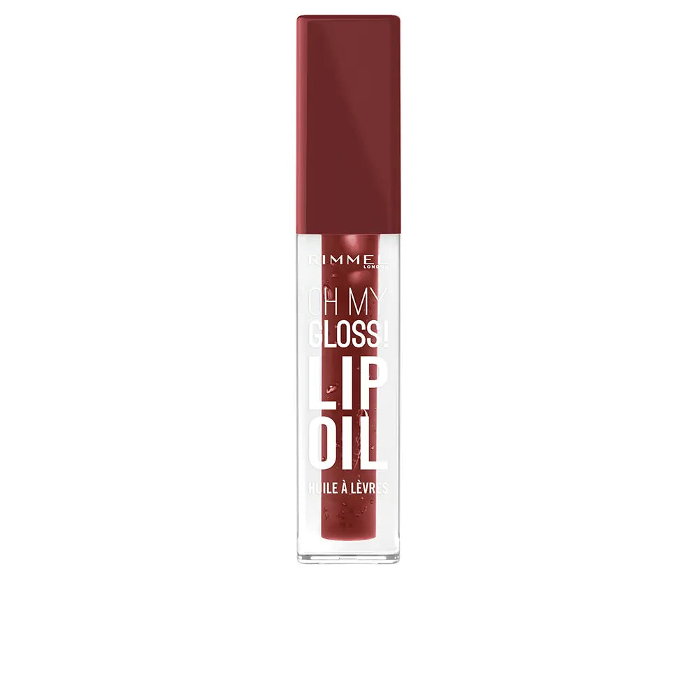 RIMMEL LONDON-OH MY GLOSS! brillo labial #08-Deep Cherry 4,5 ml-DrShampoo - Perfumaria e Cosmética