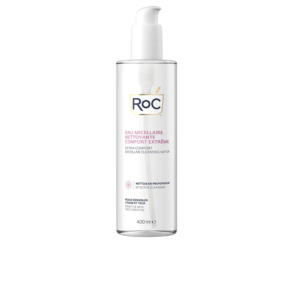 ROC-ÁGUA MICELAR extra conforto 400 ml-DrShampoo - Perfumaria e Cosmética