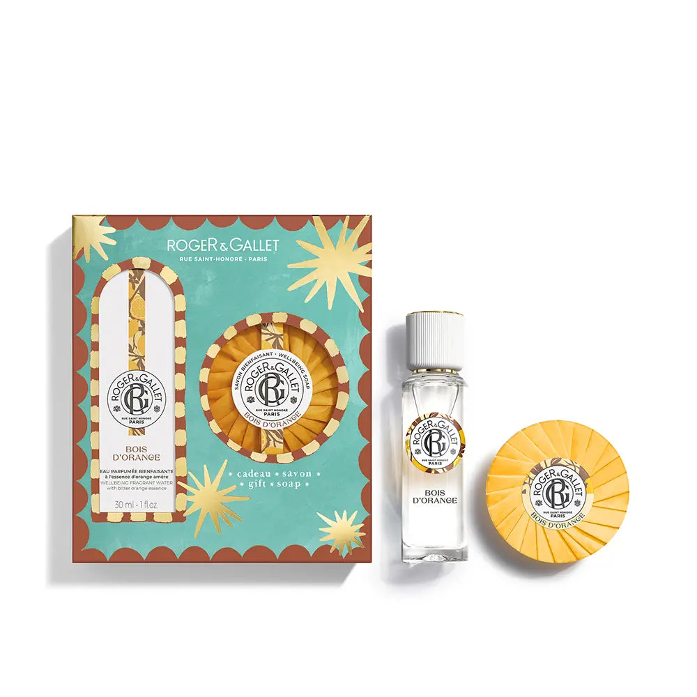 ROGER & GALLET-Conjunto de 2 peças de água perfumada BOIS D'ORANGE para bem-estar.-DrShampoo - Perfumaria e Cosmética