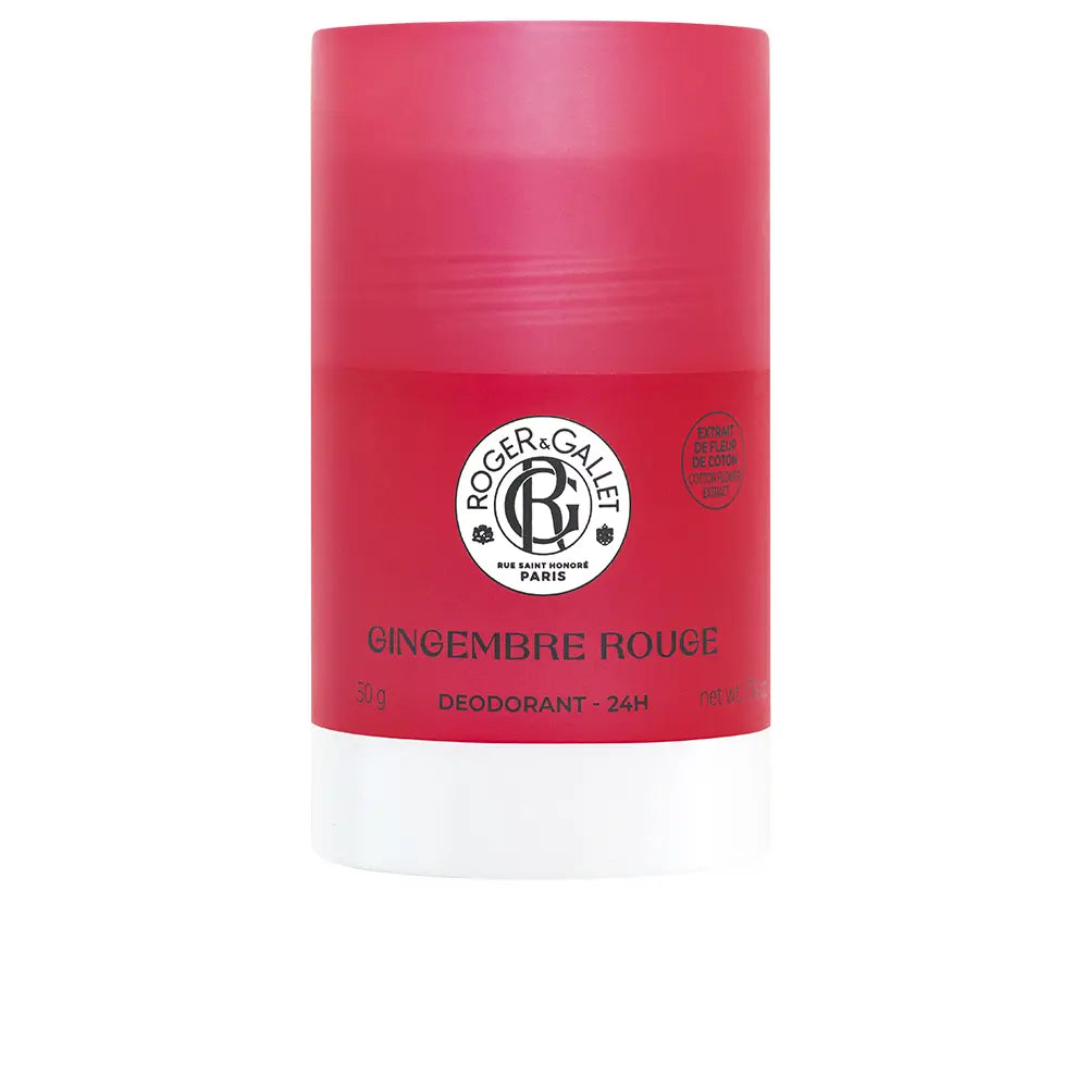 ROGER & GALLET-Desodorizante sólido GINGEMBRE ROUGE 50 gr.-DrShampoo - Perfumaria e Cosmética