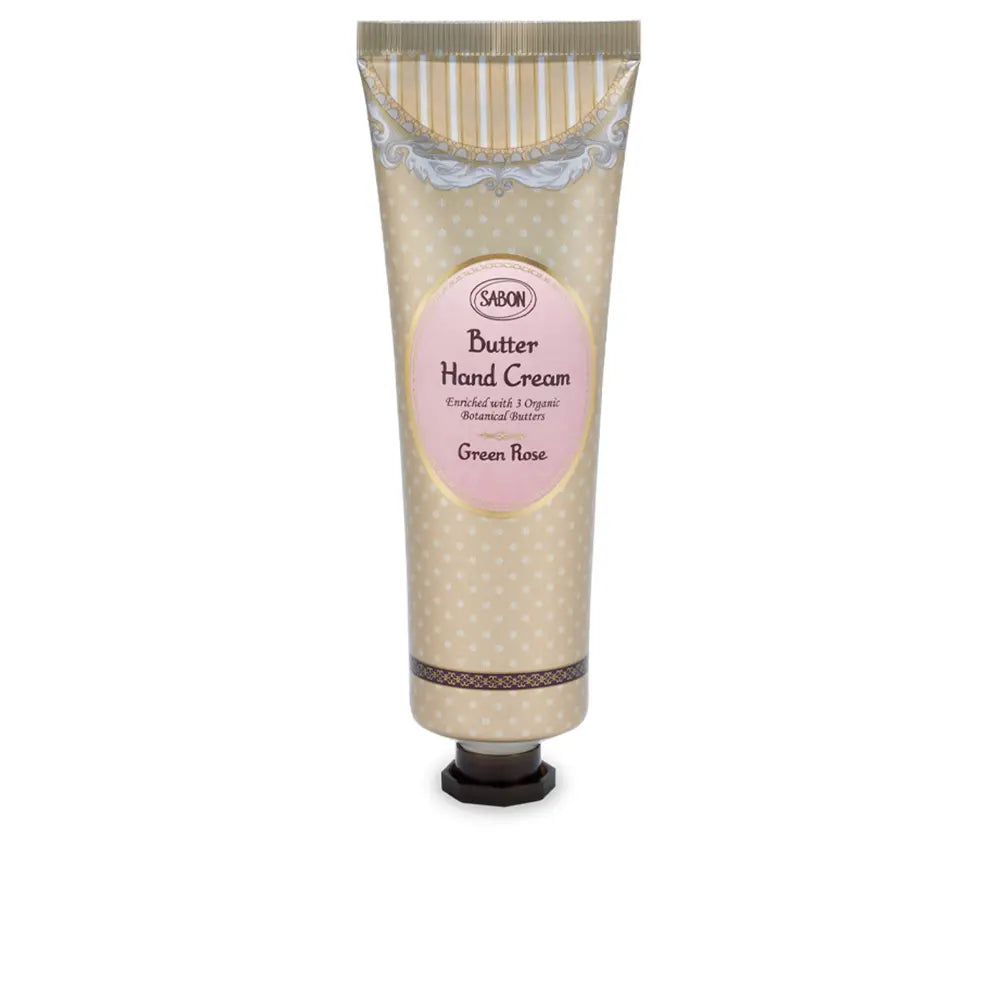 SABON-Creme para mãos BUTTER rosa verde 75 ml-DrShampoo - Perfumaria e Cosmética