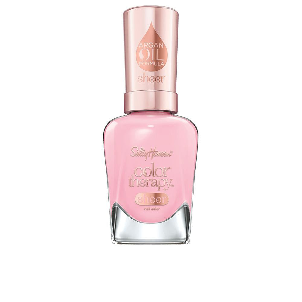 SALLY HANSEN-COLOR THERAPY SHEER polish color and care 537 Tulle Much 147 ml-DrShampoo - Perfumaria e Cosmética