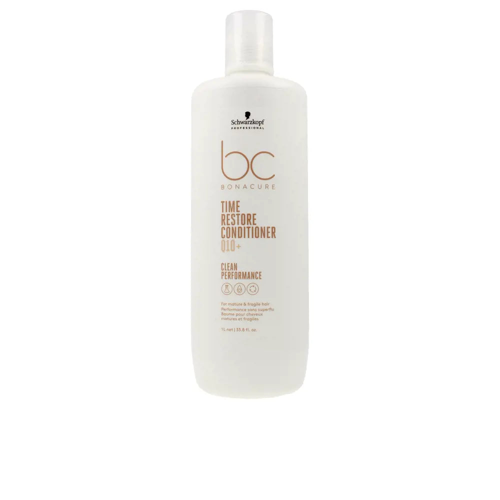 SCHWARZKOPF-BC TIME RESTORE Q10+ condicionador 1000 ml-DrShampoo - Perfumaria e Cosmética