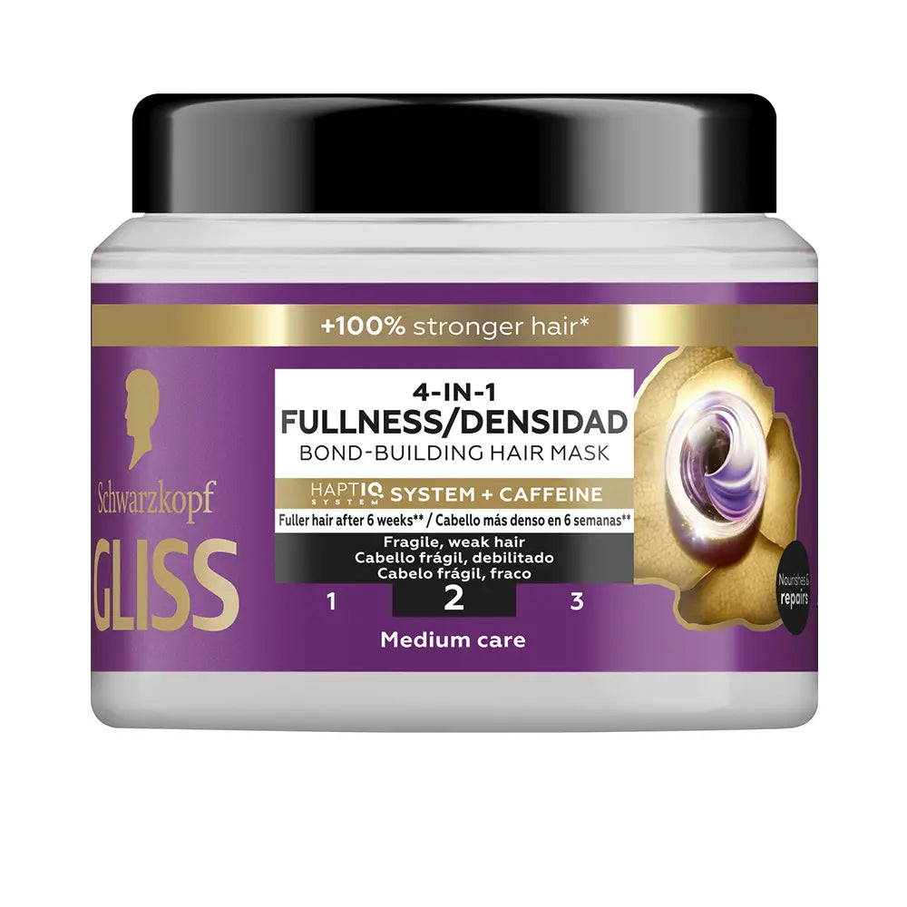 SCHWARZKOPF MASS MARKET-Máscara GLISS FULL HAIR WONDER 400 ml-DrShampoo - Perfumaria e Cosmética