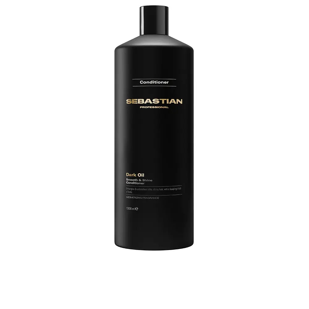 SEBASTIAN PROFESSIONALS-DARK OIL condicionador desembaraçante profissional para cabelo sedoso e brilhante 1000 ml.-DrShampoo - Perfumaria e Cosmética