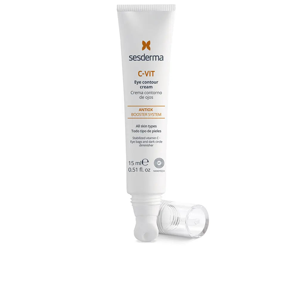 SESDERMA-Creme para contorno de olhos C-VIT 15 ml-DrShampoo - Perfumaria e Cosmética