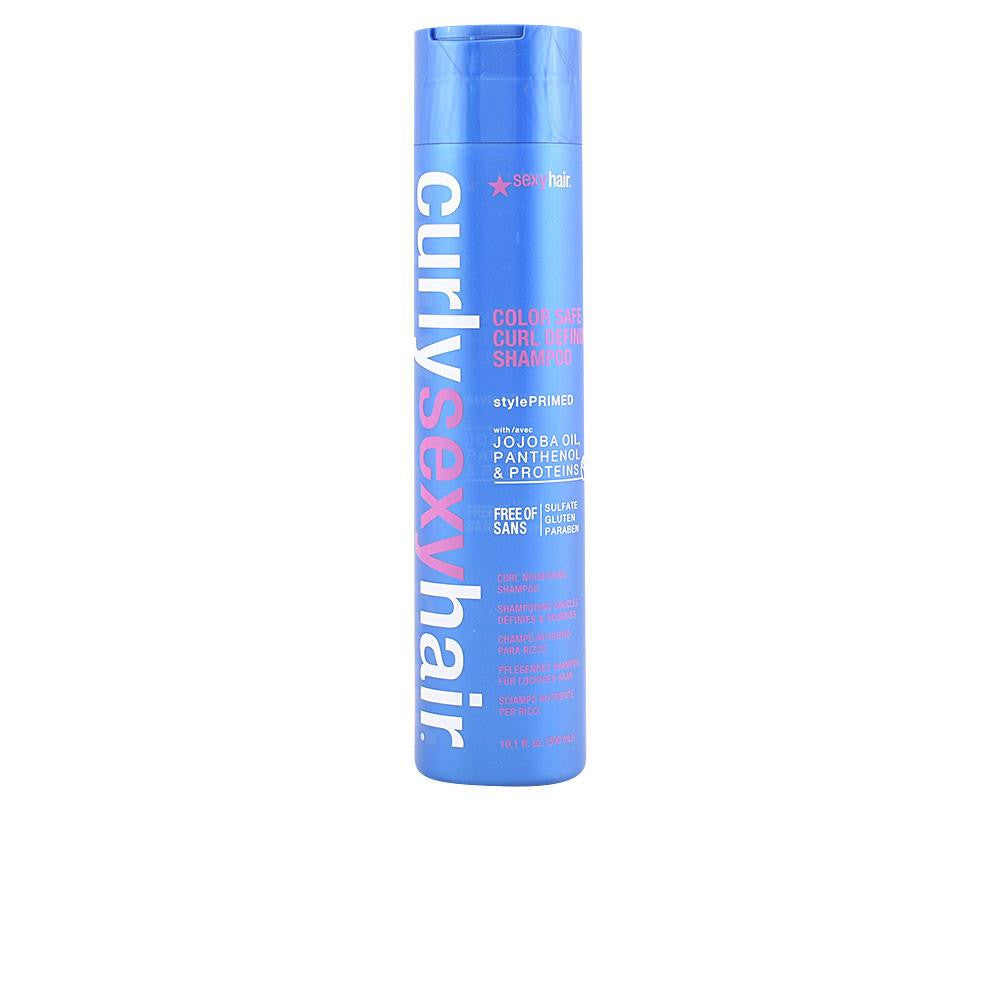 SEXY HAIR-CURLY SEXYHAIR champô definidor de caracóis 300 ml-DrShampoo - Perfumaria e Cosmética