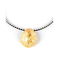 Colar CALOBRA LUXE BLACK & WHITE #brilhante ouro