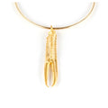 Colar TUENT ELASTIC #dourado brilhante