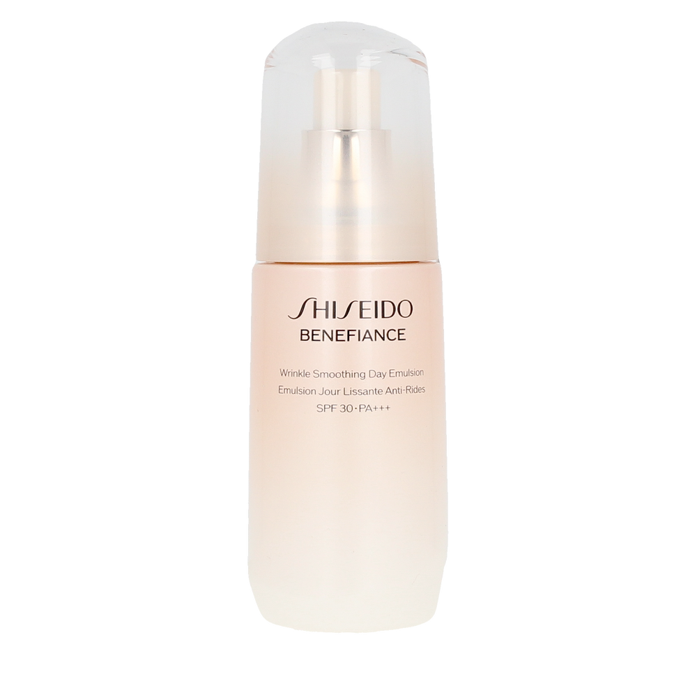 SHISEIDO-BENEFIANCE emulsão diurna suavizante de rugas 75 ml-DrShampoo - Perfumaria e Cosmética