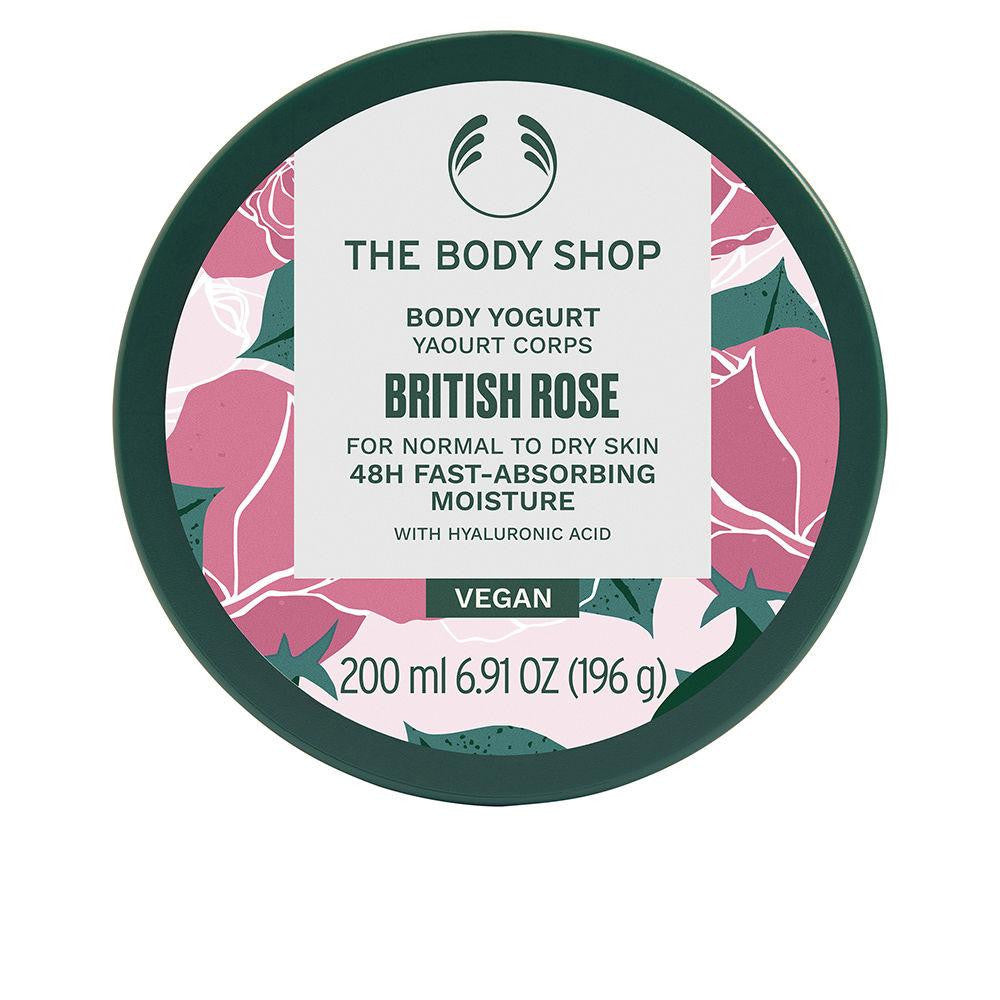 THE BODY SHOP-BRITISH ROSE body yogurt 200 ml-DrShampoo - Perfumaria e Cosmética