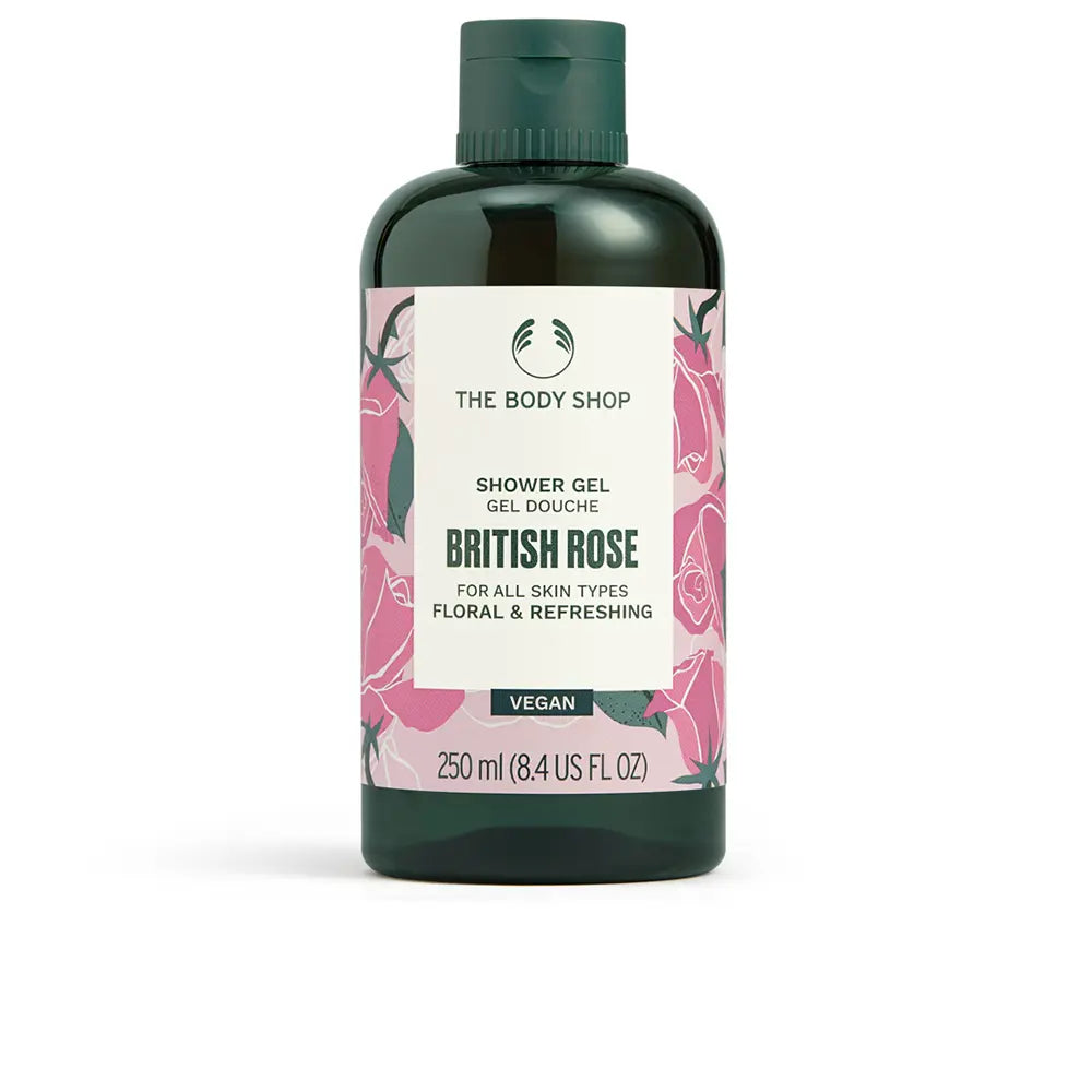 THE BODY SHOP-Gel de banho BRITISH ROSE 250 ml-DrShampoo - Perfumaria e Cosmética
