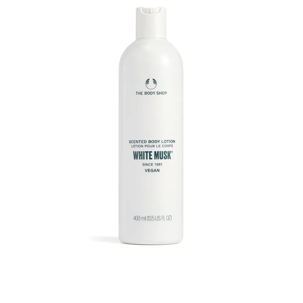 THE BODY SHOP-LOÇÃO CORPORAL WHITE MUSK 400 ml-DrShampoo - Perfumaria e Cosmética