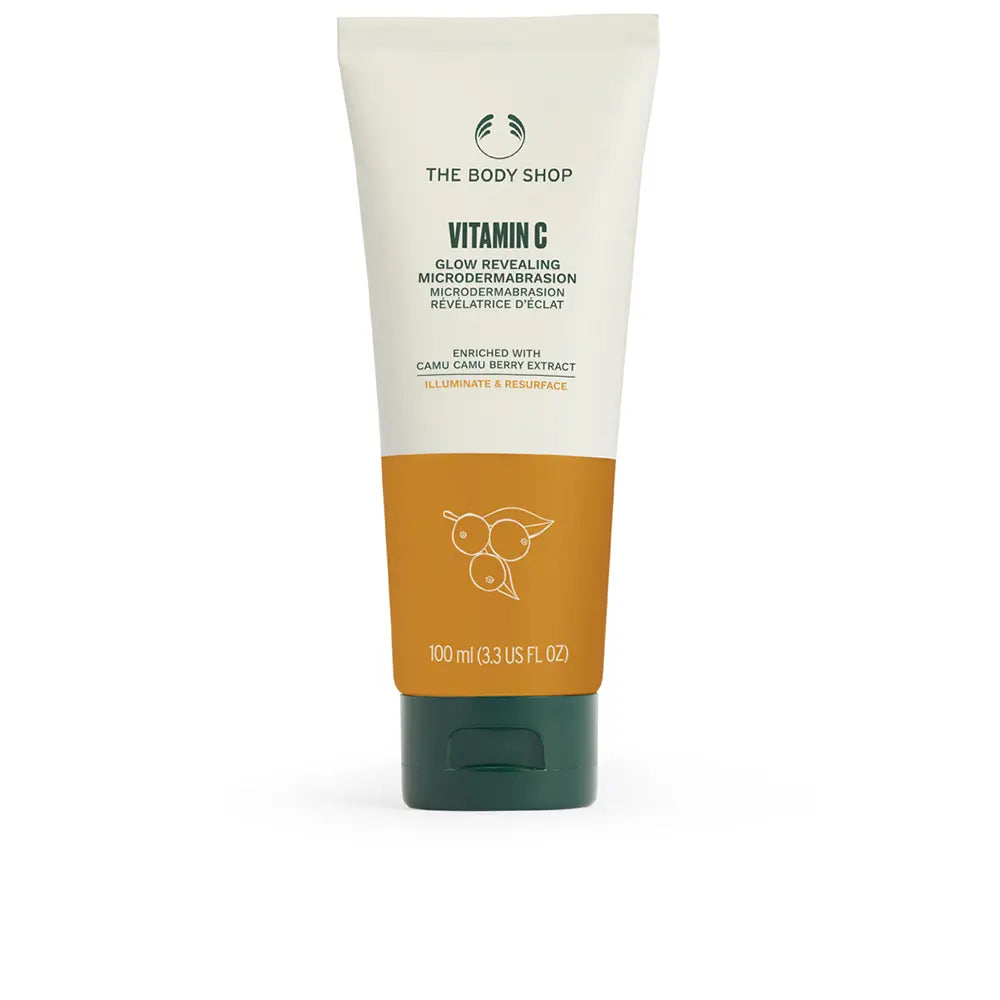 THE BODY SHOP-VITAMINA C Microdermoabrasão Iluminadora 100 ml-DrShampoo - Perfumaria e Cosmética