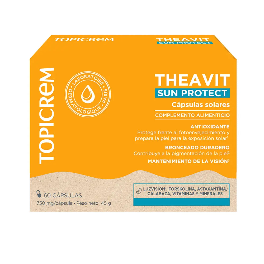 TOPICREM-AH THEAVIT solar 30 cápsulas-DrShampoo - Perfumaria e Cosmética