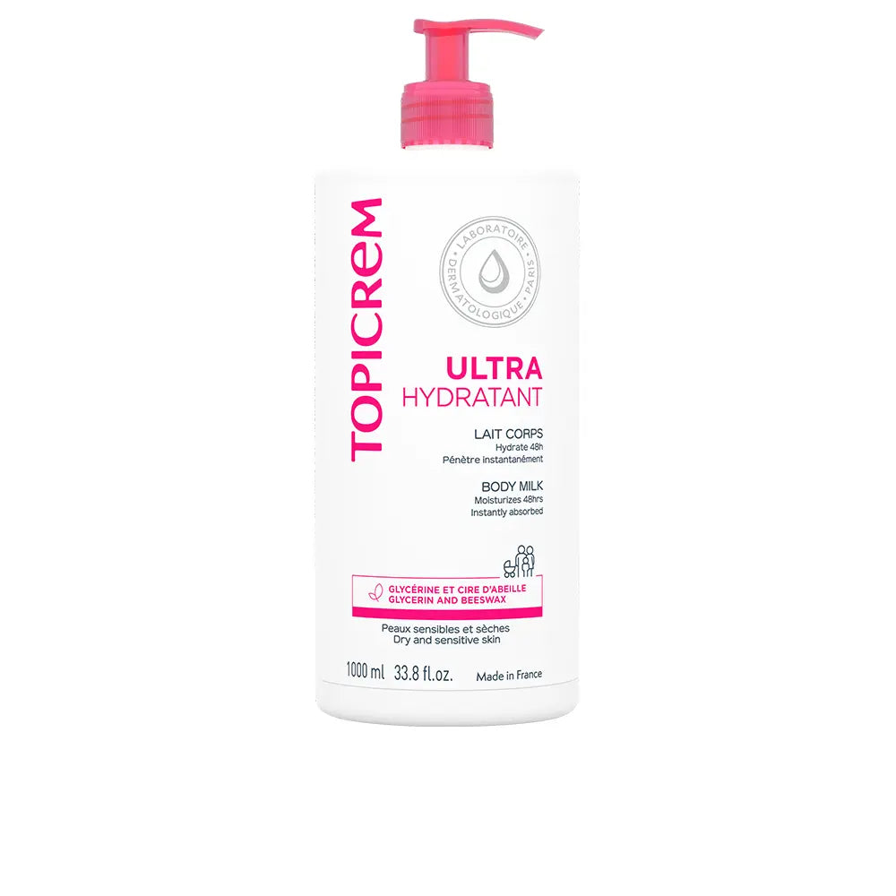TOPICREM-Leite corporal ultra-hidratante UH 1000 ml-DrShampoo - Perfumaria e Cosmética