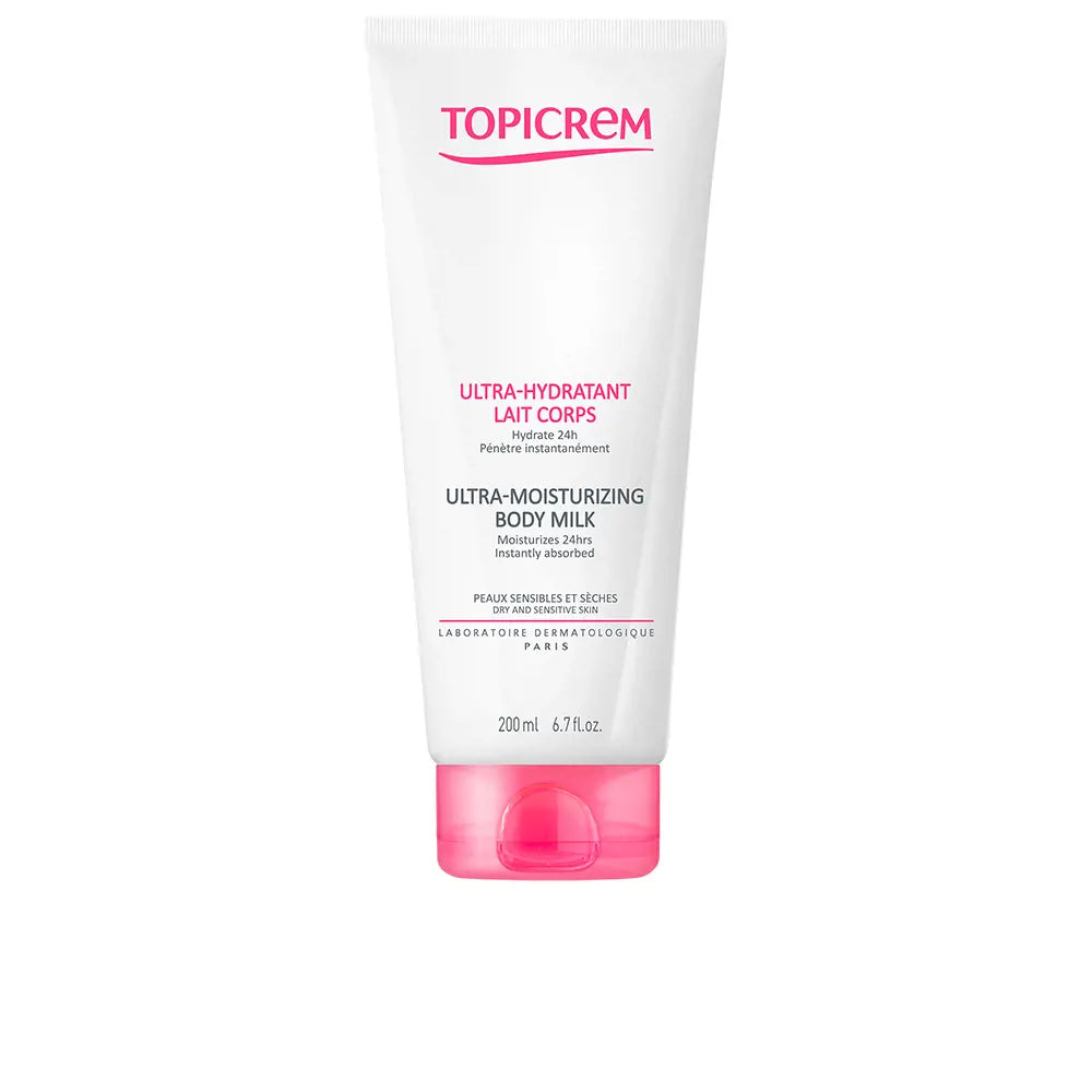 TOPICREM-Leite corporal ultra-hidratante UH 200 ml-DrShampoo - Perfumaria e Cosmética