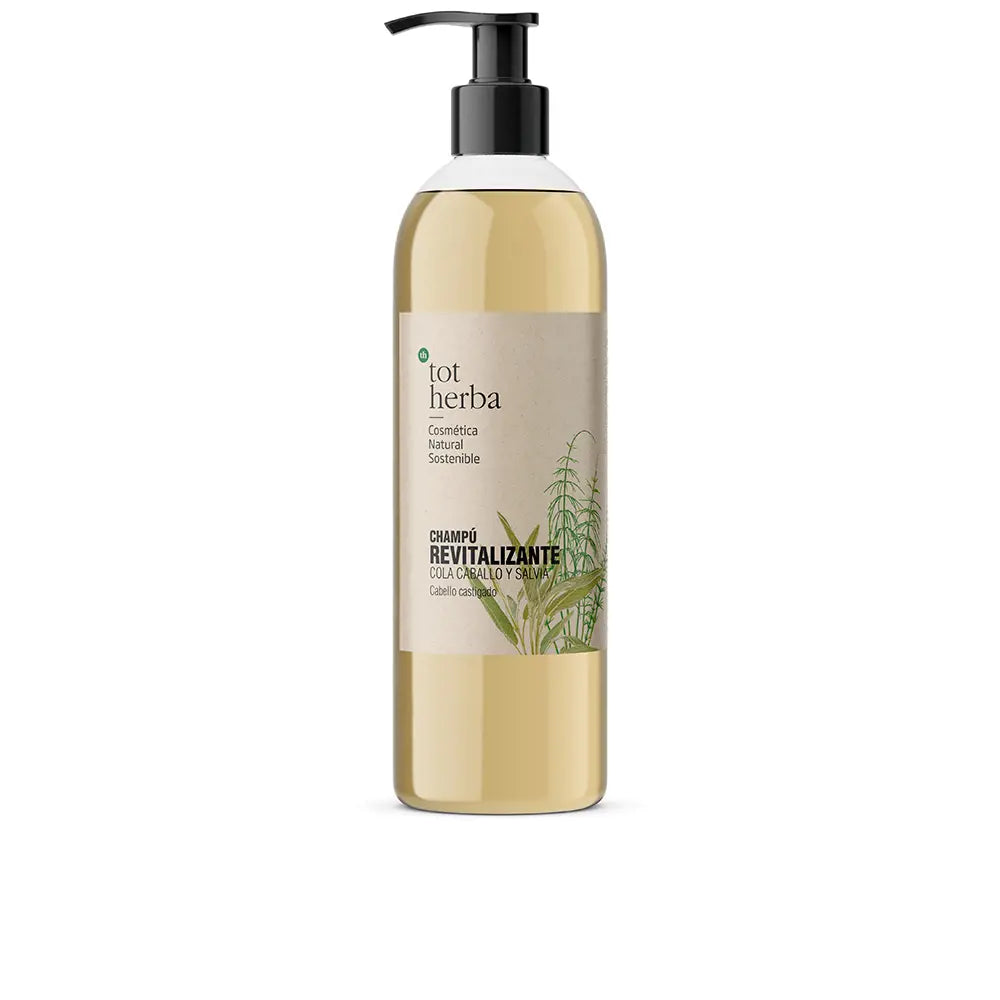 TOT HERBA-SHAMPOO REVITALIZANTE cavalinha e sálvia 500 ml-DrShampoo - Perfumaria e Cosmética