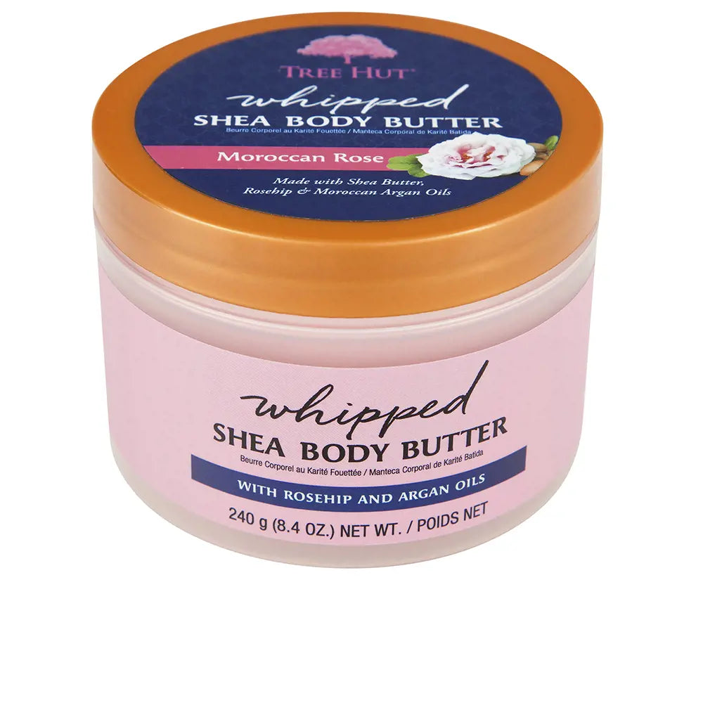 TREE HUT-SOUFLÉ BUTTER corpo marroquino rosa 240 gr-DrShampoo - Perfumaria e Cosmética