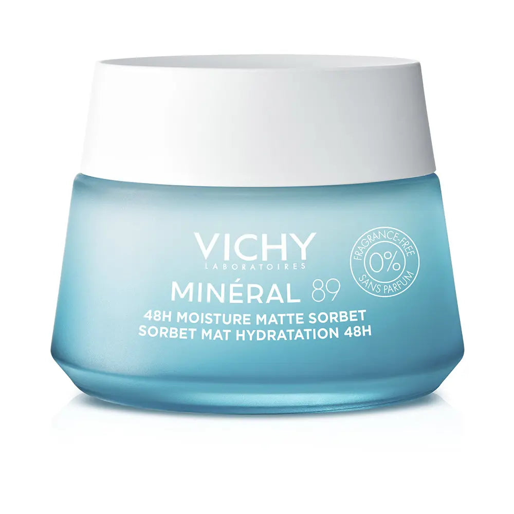 VICHY-MINÉRAL 89 Gel hidratante matte 48H com ácido hialurônico 50 ml-DrShampoo - Perfumaria e Cosmética