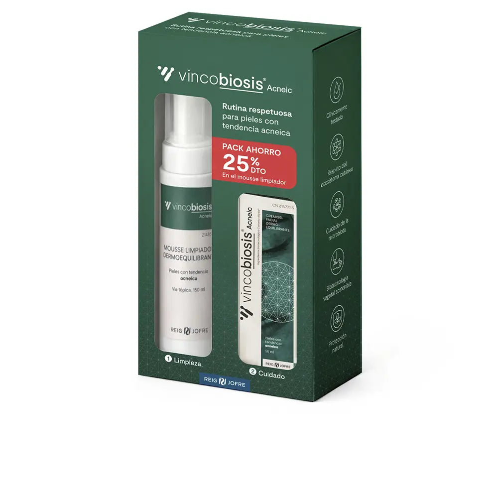 VINCOBIOSIS-VINCOBIOSIS ACNEIC CASE 2 unidades-DrShampoo - Perfumaria e Cosmética