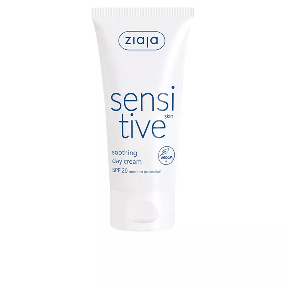 ZIAJA-SENSITIVE creme de dia calmante para pele sensível 50 ml-DrShampoo - Perfumaria e Cosmética