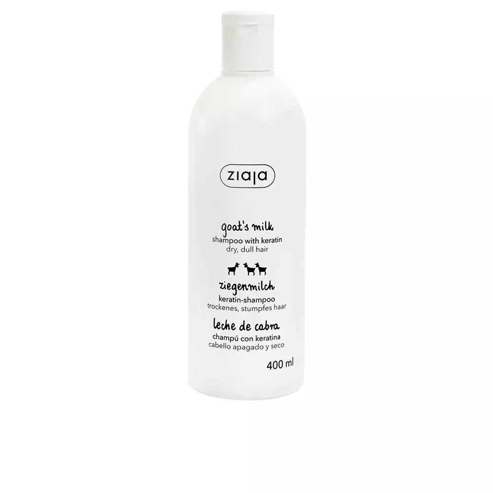 ZIAJA-champô LEITE DE CABRA 400 ml-DrShampoo - Perfumaria e Cosmética