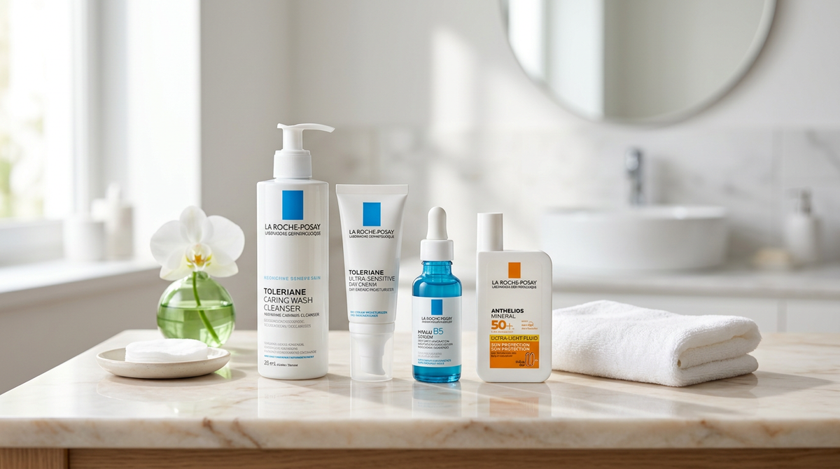 Melhor rotina La Roche-Posay para pele sensível