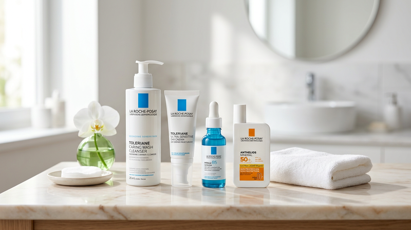 Melhor rotina La Roche-Posay para pele sensível
