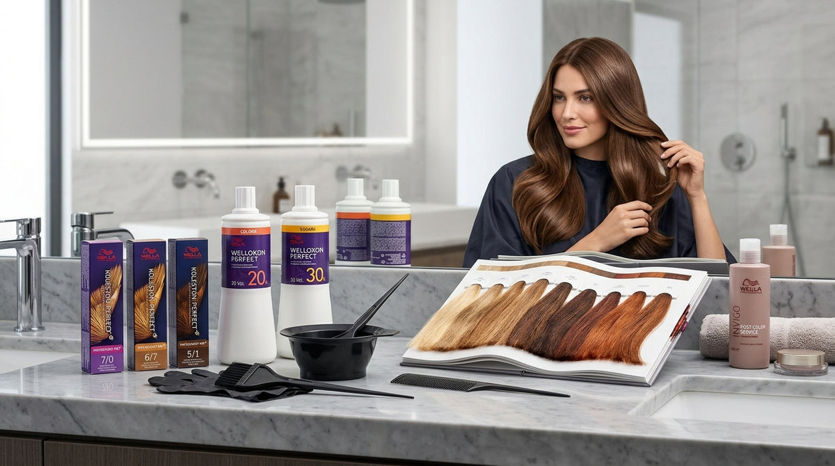 Coloração Wella em Casa: Guia Seguro e Profissional