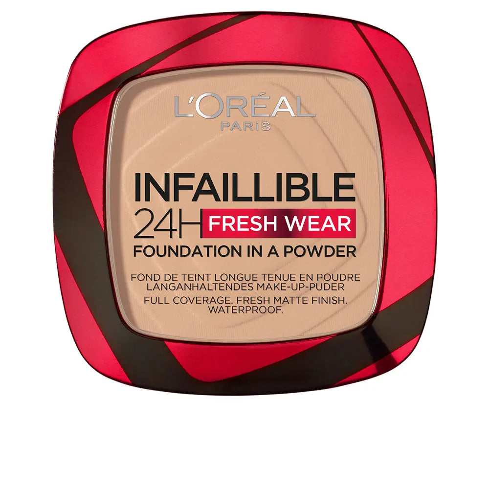 L'ORÉAL PARIS-INFALLIBLE 24H fresh wear foundation compact #130-DrShampoo - Perfumaria e Cosmética Imagem principal do produto