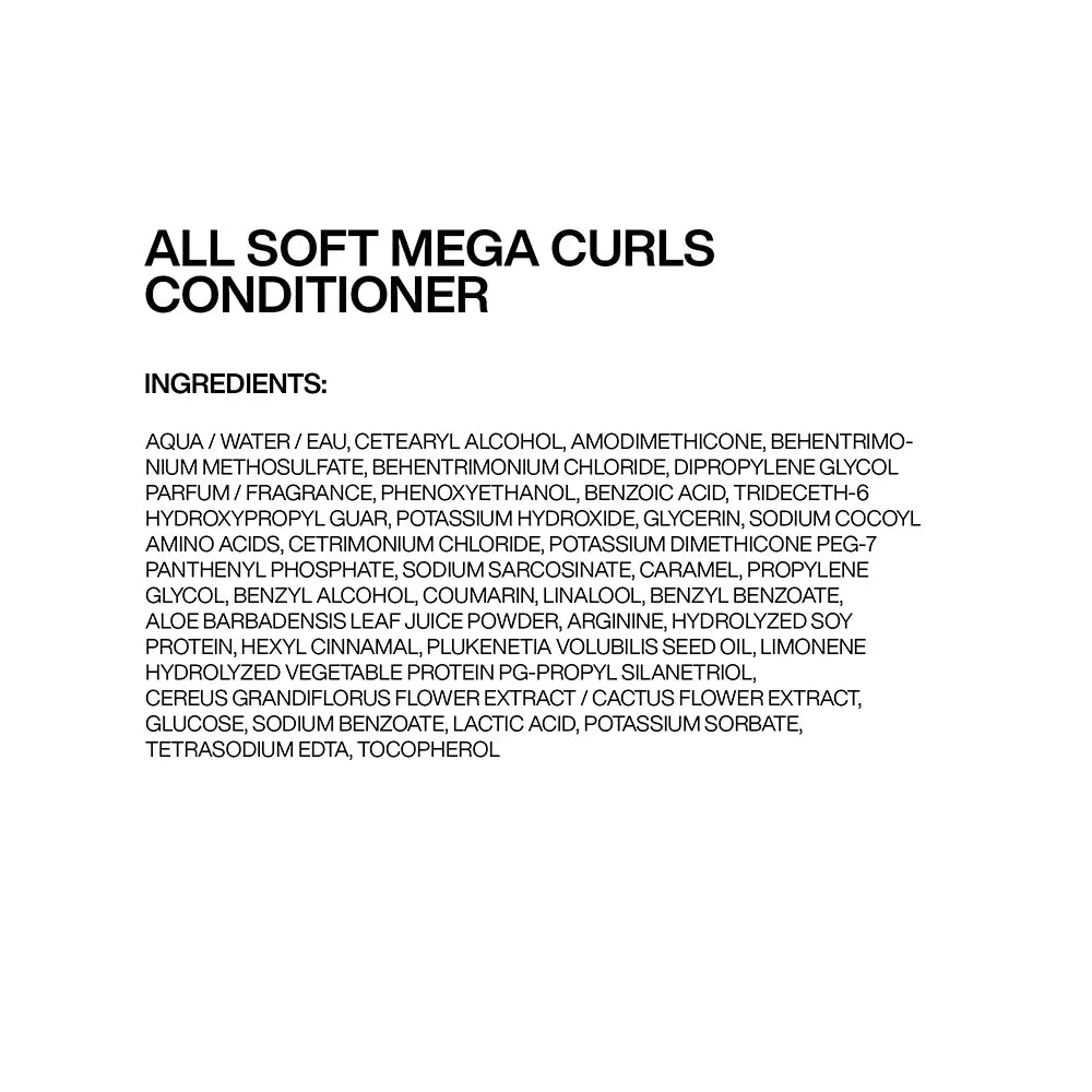 Condicionador ALL SOFT MEGA CURLS 300 ml