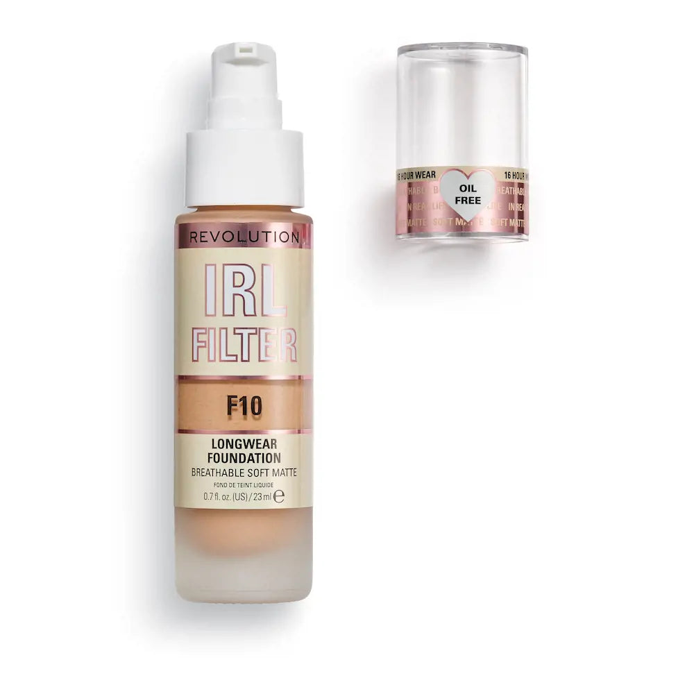 REVOLUTION MAKE UP-IRL FILTER longwear foundation #F10 23 ml-DrShampoo - Perfumaria e Cosmética