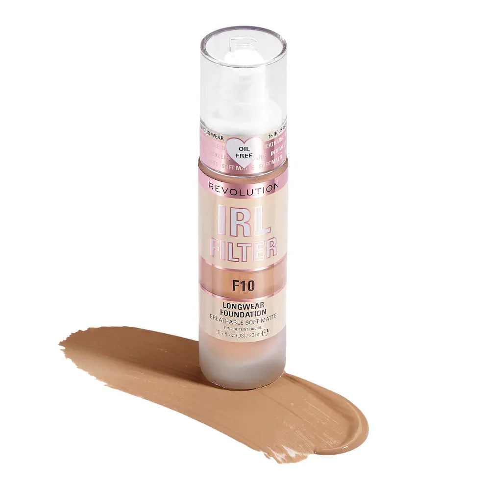 REVOLUTION MAKE UP-IRL FILTER longwear foundation #F10 23 ml-DrShampoo - Perfumaria e Cosmética