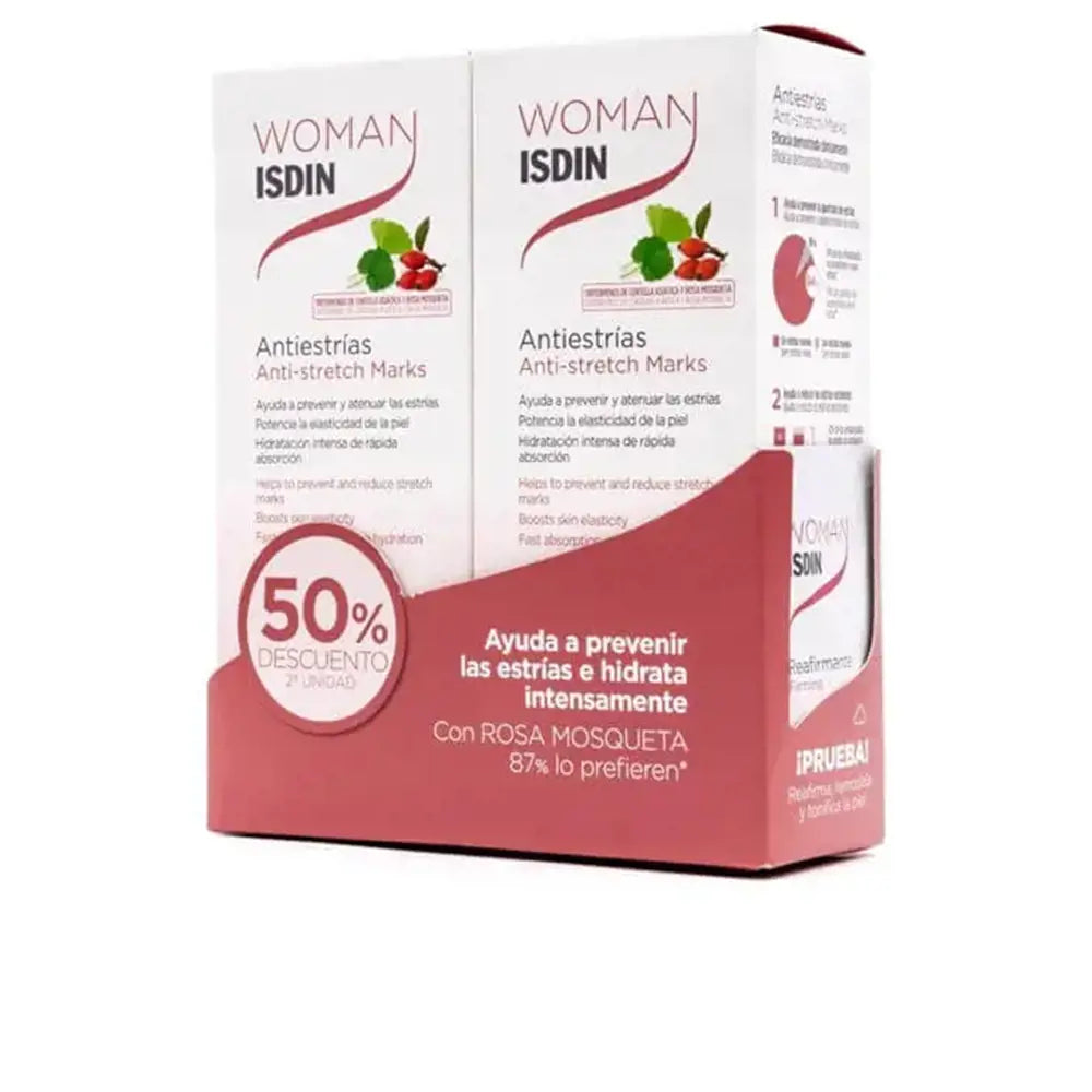 WOMAN crema antiestrías duo 2 x 250 ml