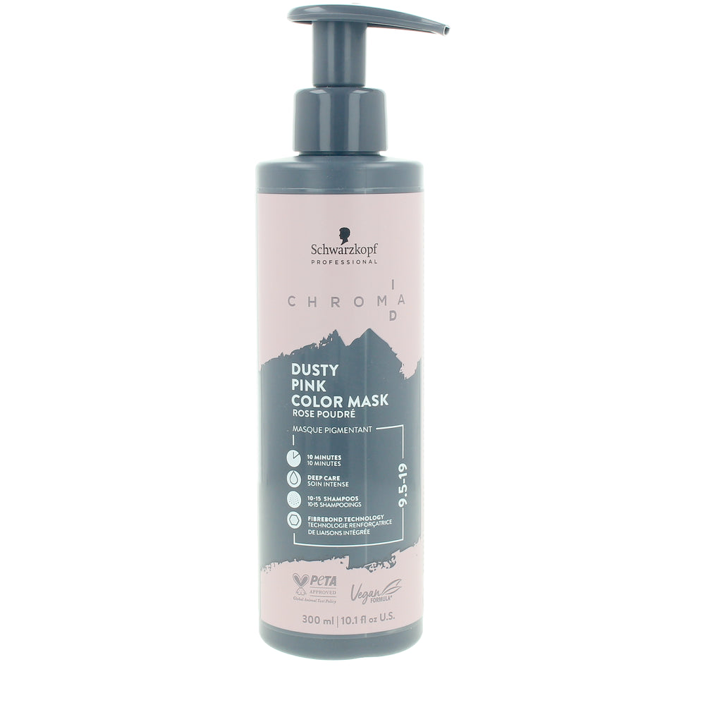 Máscara de cor de ligação CHROMA ID #9.5-19-Dusty pink 300 ml