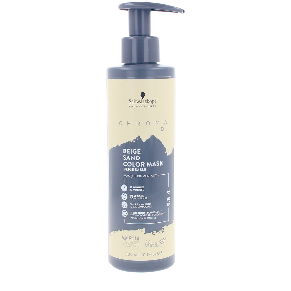 Máscara de cor de ligação CHROMA ID #9.5-4-Sand Beige 300 ml