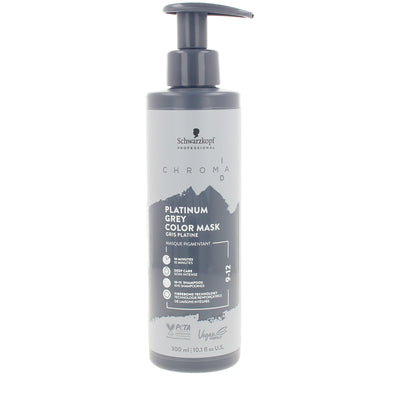 Máscara de cor de ligação CHROMA ID #9-12-Platinum Grey 300 ml