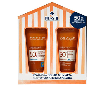 SUN SYSTEM SPF50+ BABY veludo leite pacote 2 x 200 ml