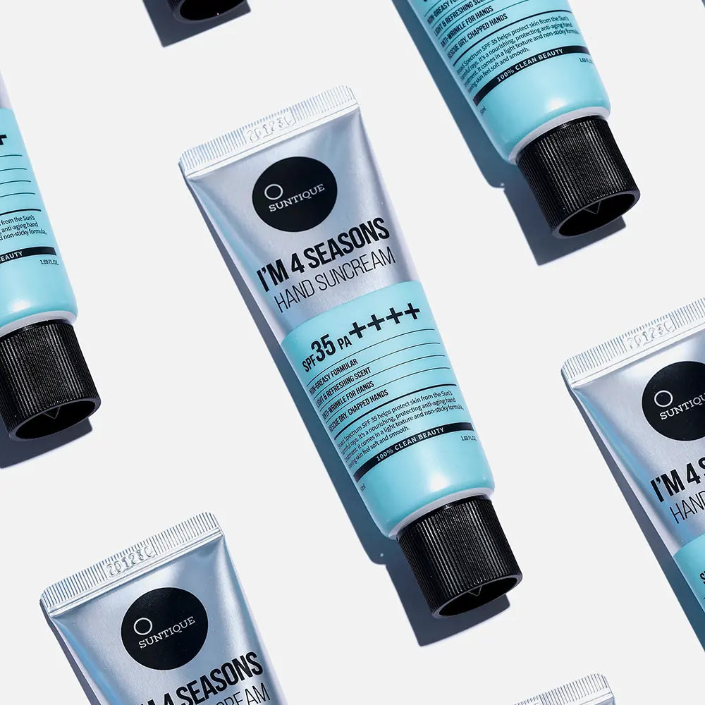 SUNTIQUE-I´M 4 SEASONS protetor solar para mãos FPS35 50 ml-DrShampoo - Perfumaria e Cosmética