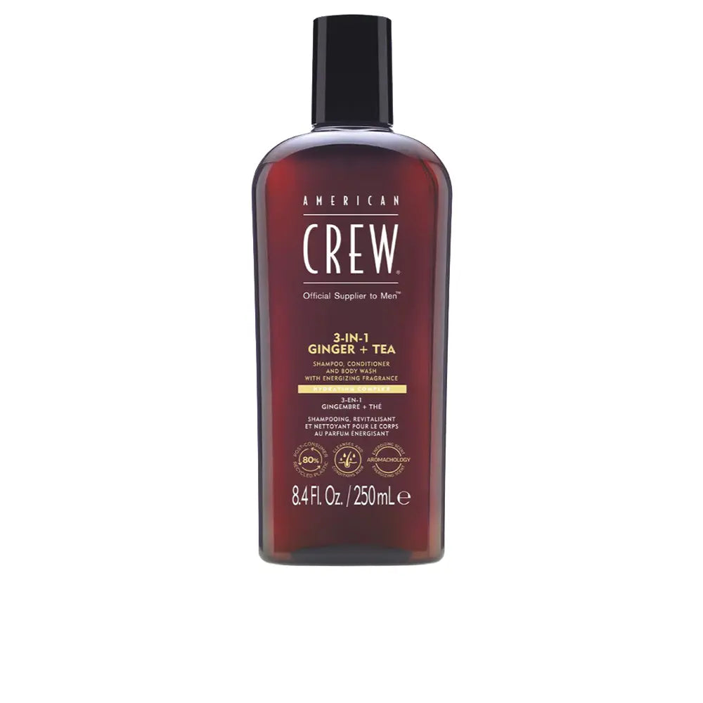 Shampoo 3 em 1 GENGIBRE + CHÁ 250 ml