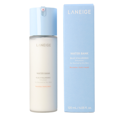 Emulsão hialurônica azul WATER BANK 120 ml