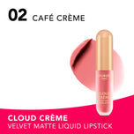 CLOUD CRÈME edition velvet matte labial líquido #02-Café Creme 3 ml