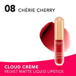CLOUD CRÈME edition velvet matte labial líquido #08-Cherie Cherry 3 ml