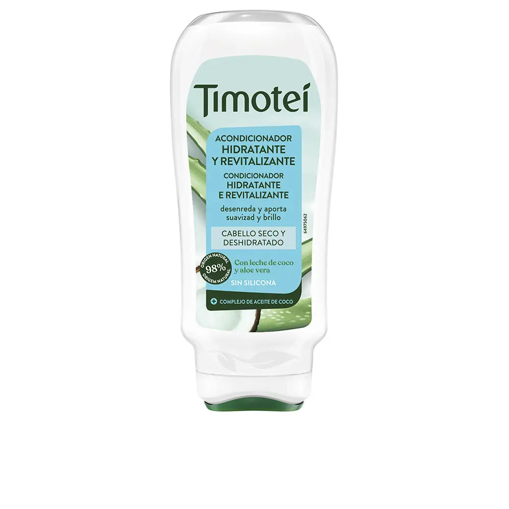 TIMOTEI condicionador hidratante e revitalizante com leite de coco e aloe vera 250 ml
