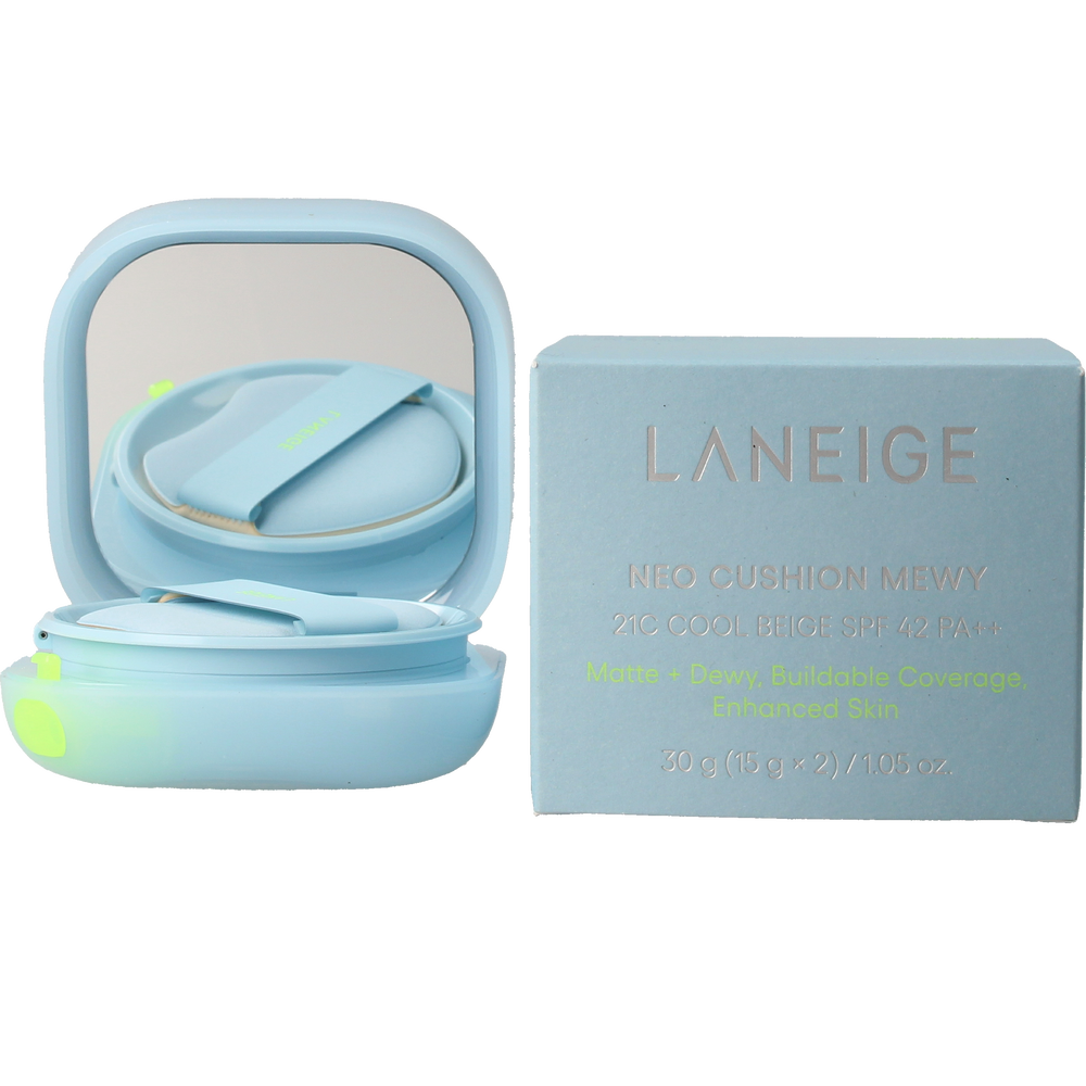 NEO CUSHION MEWY maquiagem #21C-Bege Frio 15 g